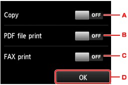 Imagen: pantalla táctil